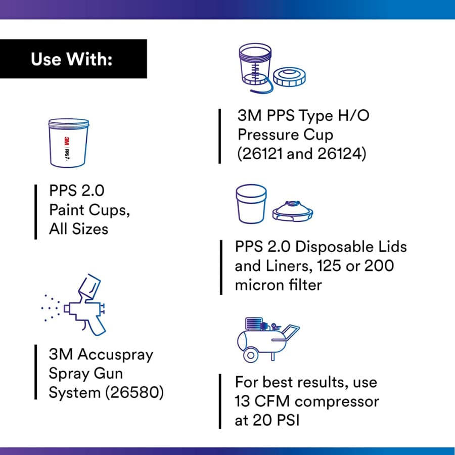 Accuspray™ Atomizing Head Refill Pack, Clear, specs
