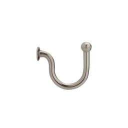 Sugatsune TF Series 1-5/32"L 15.4lbs Weight Capacity Stainless Steel Wire Hook, Polished Stainless Steel, - TF-30, detail picture 4