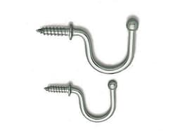 Sugatsune TF Series 1-19/32"L 26lbs Weight Capacity Stainless Steel Wire Hook, Polished Stainless Steel, - TF-35, detail picture 1