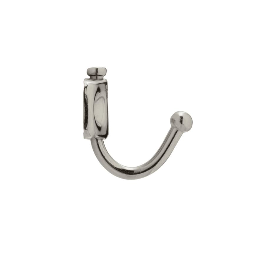 Sugatsune TK Series 1-27/64" L 26lbs Weight Capacity Stainless Steel Swing Hook without Friction, Polished Stainless Steel, - TK-30, detail picture 1