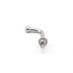 Sugatsune TY Series 55/64"L 6.6lbs Weight Capacity Stainless Steel Wire Hook, Polished Stainless Steel, - TY-20, detail picture 7