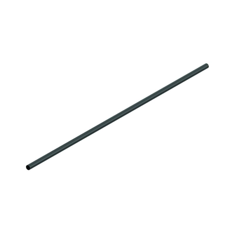 KV Closet-PRO HD 1-5/16" x 72" Round Closet Rod, Satin Black, 0015-6BK