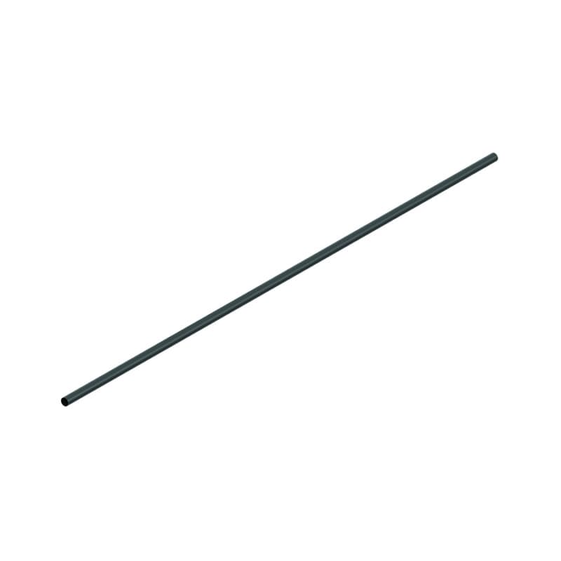 KV Closet-PRO HD 1-5/16" x 96" Round Closet Rod, Satin Black, 0015-8BK