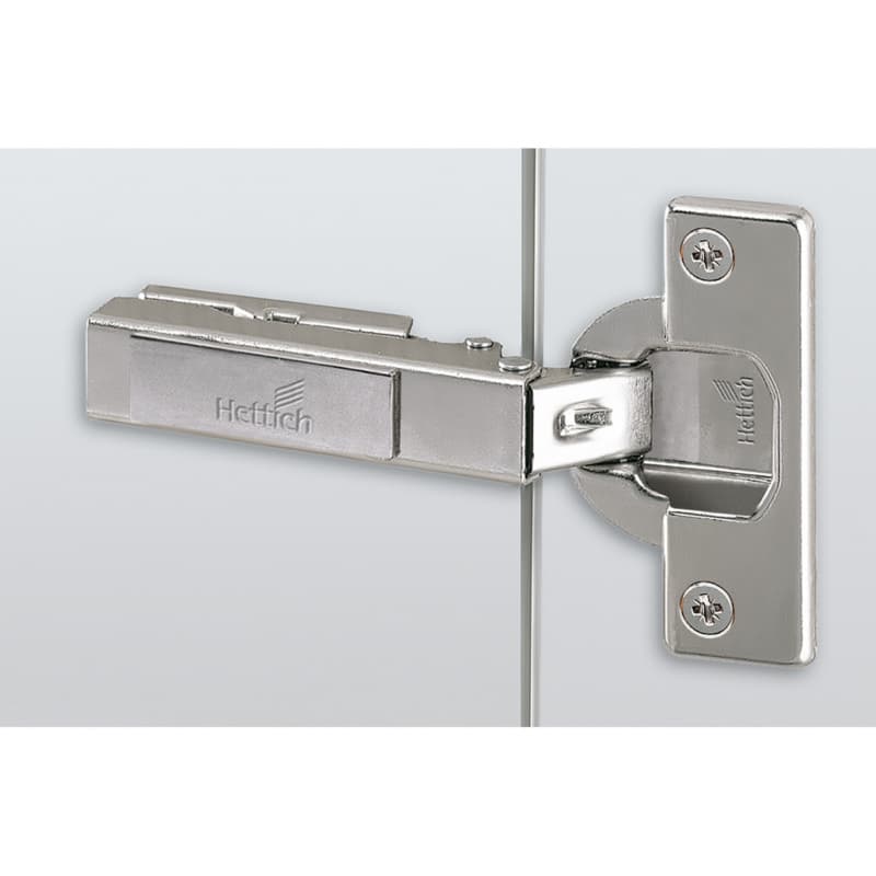 Hettich Intermat 110&deg; Full Overlay Hinge Self-Closing Dowel Mount 1029522