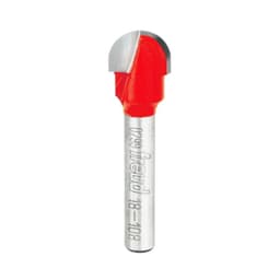 Round Nose Router Bit, 1/2" Diameter, 1/4" Shank, 2" Length