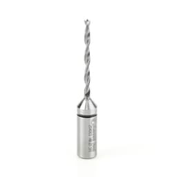 Amana 3mm x 70mm Cutting Edge Brad Point Boring Bit, Right Hand, 10mm Shank