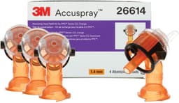Accuspray™ Atomizing Head Refill Pack, Orange, 4/Pack