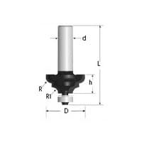 Cove and Bead Bits 1/2" Bore Dia, 1/2" Shank