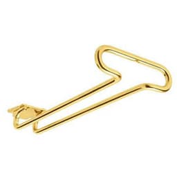 Rev-A-Shelf 3150 Series Brass Stemware Rack 11"D x 4-1/4"W x 1-1/2"H, - 3150-11BR