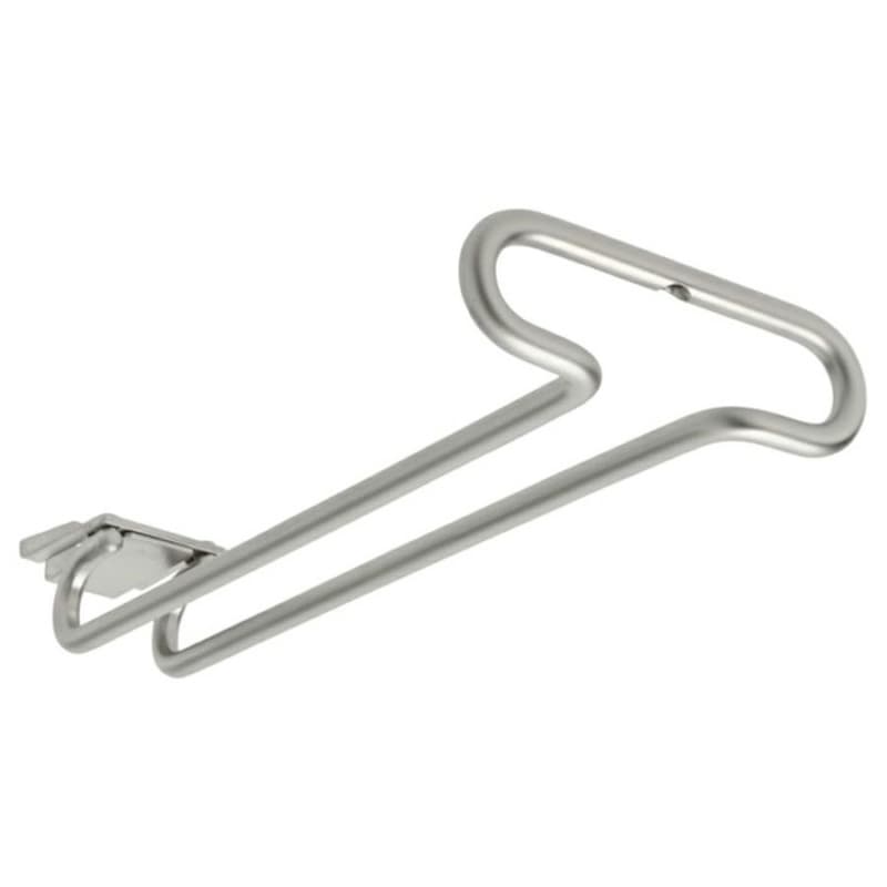 Rev-A-Shelf 3150 Series Satin Nickel Stemware Rack 11"D x 4-1/4"W x 1-1/2"H, - 3150-11SN
