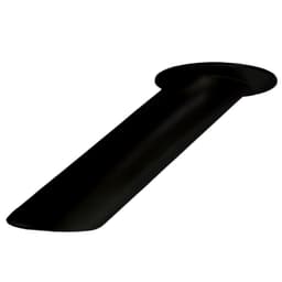2" x 4" Blakeney Countertop Post Support, Black Finish