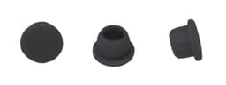 Clamex 6mm 90˚ Cover Cap, Black (100/Box)