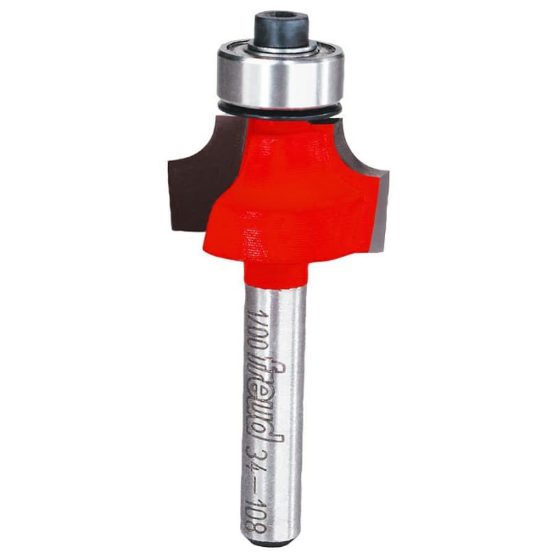 Radius Rounding Over Bit, 7/8" Diameter, 1/4" Shank, 2" Length
