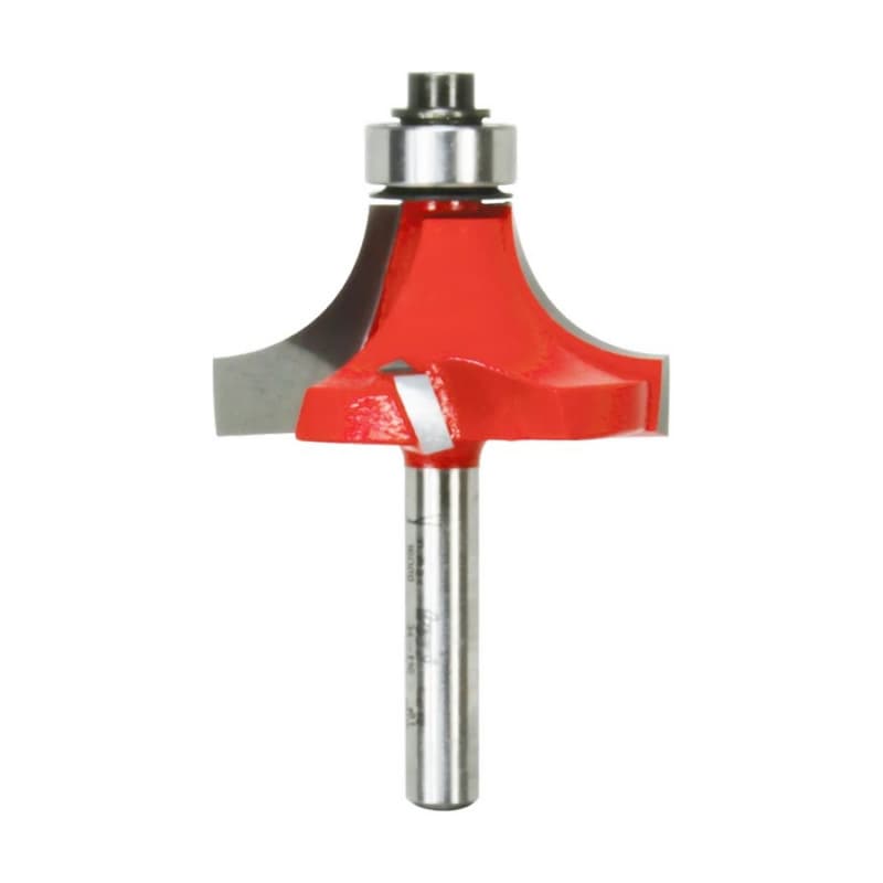 Radius Rounding Over Bit, 1-1/2" Diameter, 1/4" Shank, 2" Length