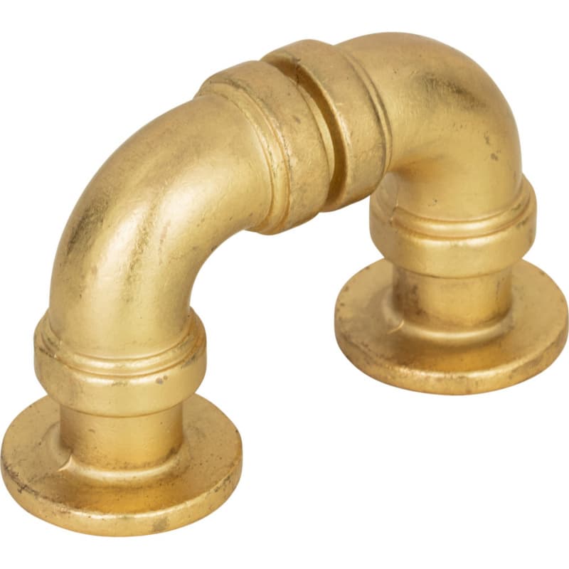 Steam Punk Finger Pull, 1 5/16" CC, Vintage Brass - 366-UB