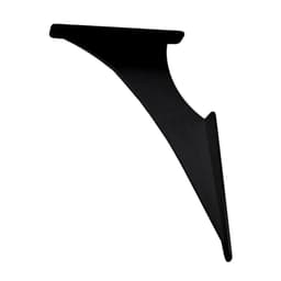 12" x 20" Alpine Bar Top Support, Black Finish