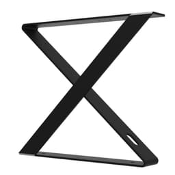 Federal Brace Indera Bench Support Leg Black, 20.5" x 17.5", 40101