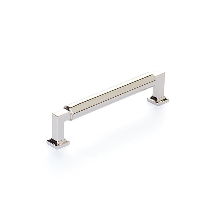 Schaub Haniburton Pull, 5"CC, Polished Nickel - 475-PN