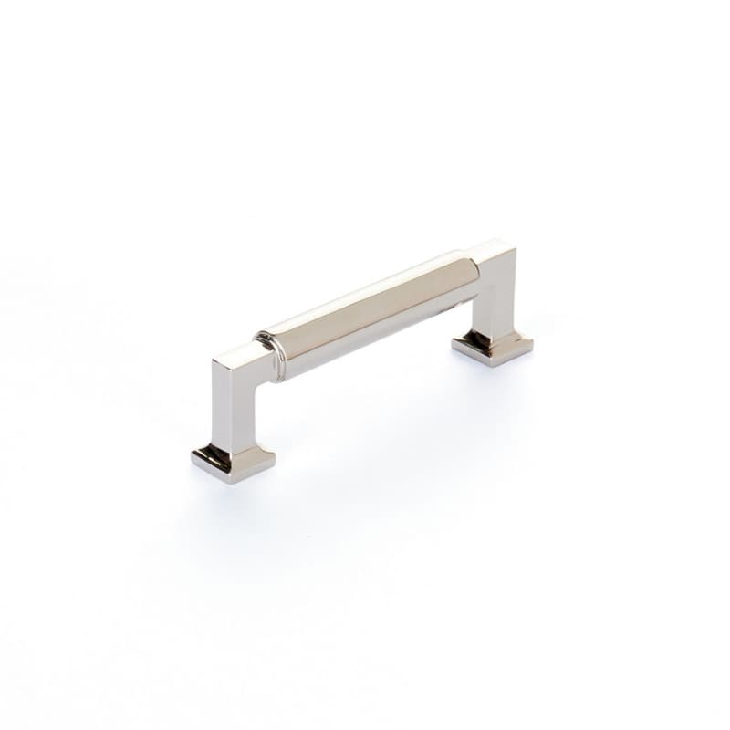 Schaub Haniburton Pull, 3.5"CC, Polished Nickel - 477-PN