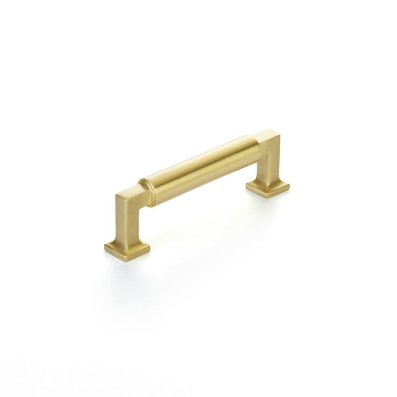 Schaub Haniburton Pull 5" (127 mm) Center to Center, Satin Brass, 477-SB