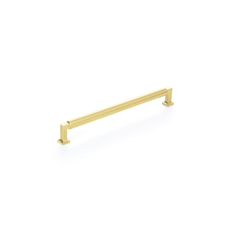 Schaub Haniburton Pull 10" (254 mm) Center to Center, Satin Brass, 480-SB