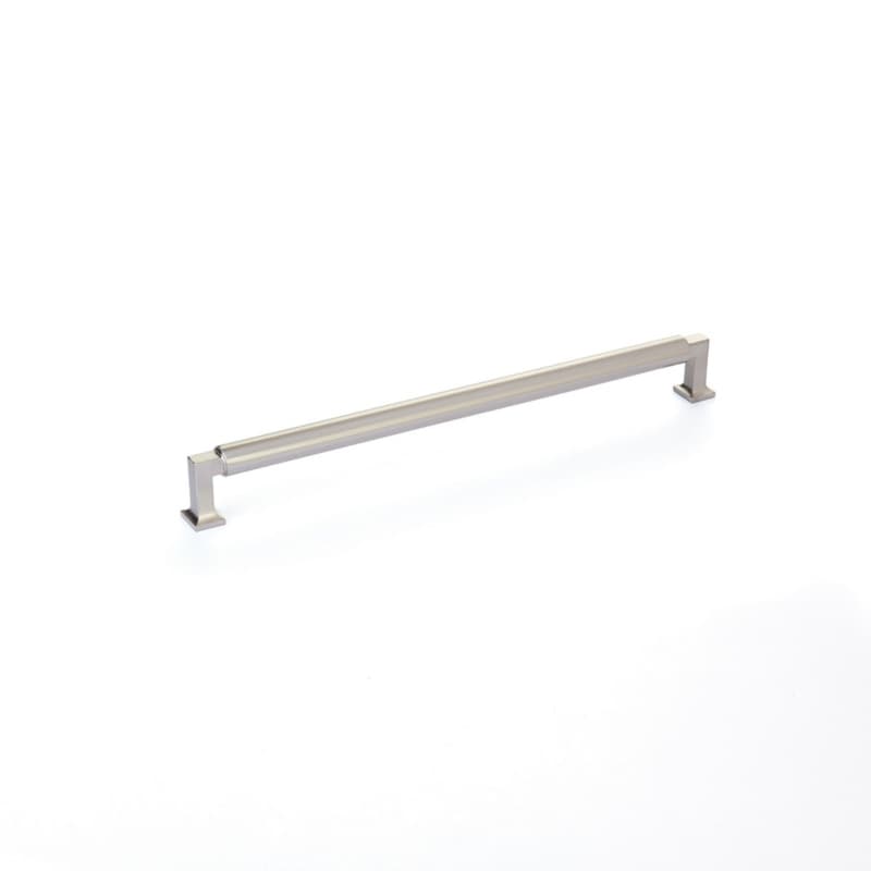 Schaub Haniburton Pull, 12"CC, Satin Nickel - 481-15