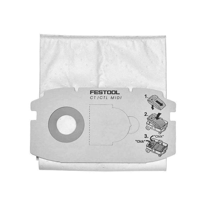 Festool SELFCLEAN Filter Bag For CT MIDI