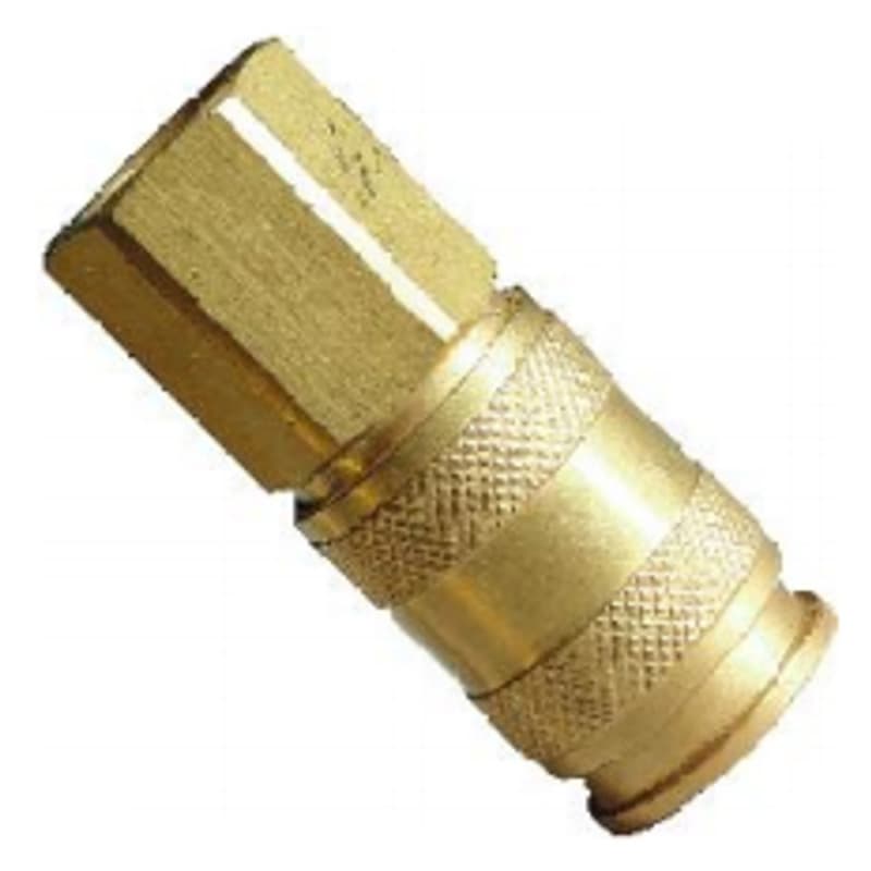 1/4" Female Brass Coupler Body, CA Technologies 53-575-P