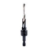 Amana 7mm RTA Furniture Drill/Countersink Bit with Quick Release 1/4" Hex Shank, 55292