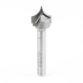 Amana Point Cutting Roundover Profiling Router Bit