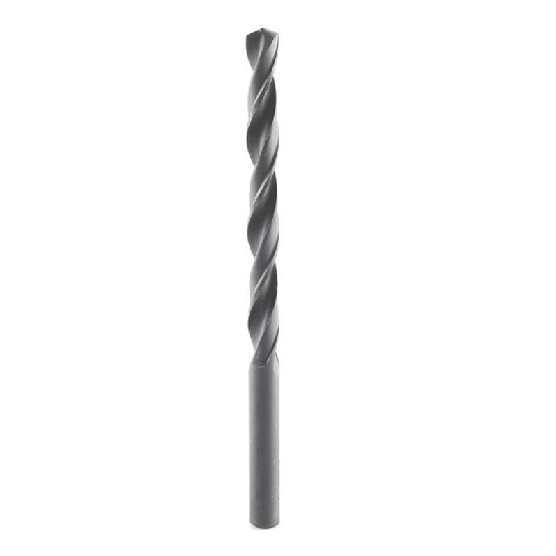 Timberline High-Speed Drill Bit 135 Deg Point Steel Black Oxide Finish 1/4" Dia 4" Length, 611-128