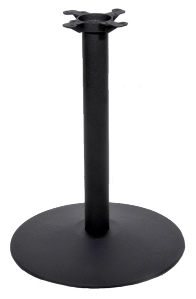 Table Base, 3300 Series, Round Flat Style, Peter Meier