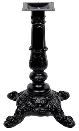 Table Bases B8/C5 Ornamental Line, Sytle X-ORN - 24"W x 24"L x 40"H
