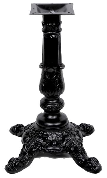 Table Bases B8/C5 Ornamental Line, Sytle X-ORN - 24"W x 24"L x 28.5"H