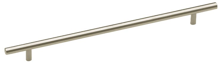 Pro Value Steel 11-5/16" (288 mm) Center to Center Stainless Steel Pull, STBAR288-SS
