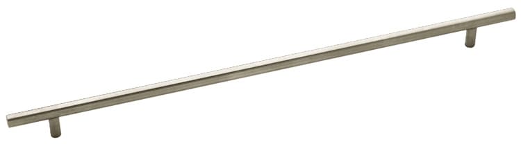Pro Value Steel 15-1/8" (384 mm) Center to Center Stainless Steel Pull, STBAR384-SS
