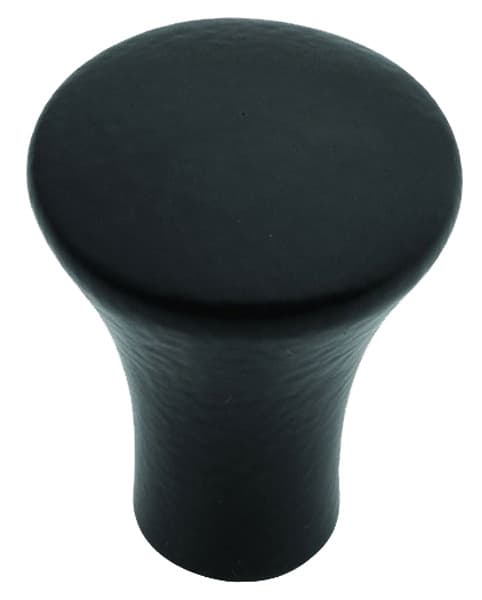 Hickory Hardware Metropolis Matte Black 1" (25 mm) Diameter Knob, PA0213-MB