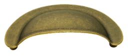 Belwith Keeler Manchester Series 2-3/4" (70 mm) Center to Center Windover Antique Cup Pull, - PA1021-WOA