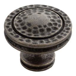 Belwith Keeler Mountain Lodge Series Windover Antique 1-3/8" (35 mm) Diameter Knob, - P3061-WOA