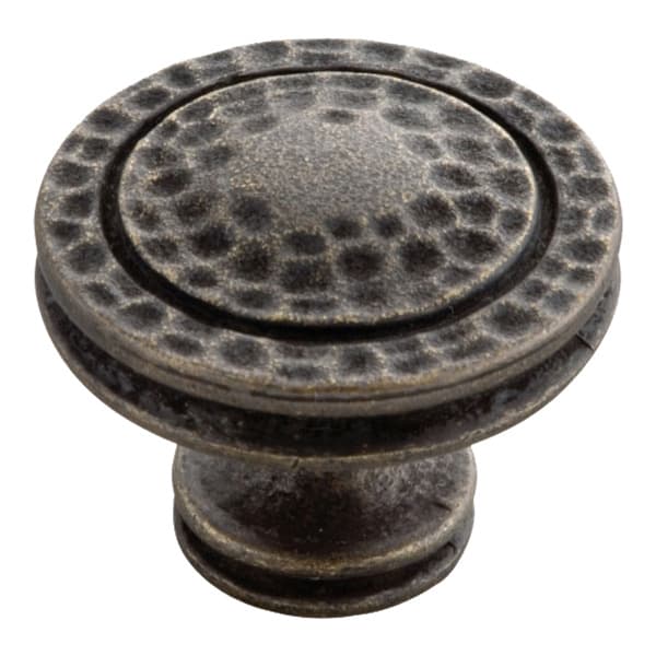 Hickory Hardware Mountain Lodge Windover Antique 1-3/8" (35 mm) Diameter Knob, P3061-WOA