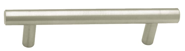 Pro Value Steel 3-3/4" (96 mm) Center to Center Stainless Steel Pull, STBAR96-SS