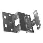 Pro Value Series Free Swinging Overlay Institutional Hinge, Screw-on Dull Chrome - PROIH76-26D