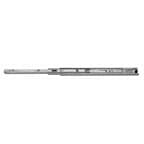 King Slide 14" Soft-Close Side Mount Full Extension 75 lb Ball Bearing Drawer Slide, Zinc, 280-971