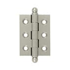 Deltana Free Swinging  Full Mortise Hinges, Screw-on Antique Brass - CH2015U5