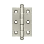 Deltana Free Swinging  Full Mortise Hinges, Screw-on Satin Nickel - CH2517U15