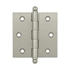 Deltana 2-1/2x2-1/2 Ball Tip Full Mortise Hinge