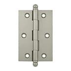 Deltana Free Swinging  Full Mortise Hinges, Screw-on Satin Nickel - CH3020U15