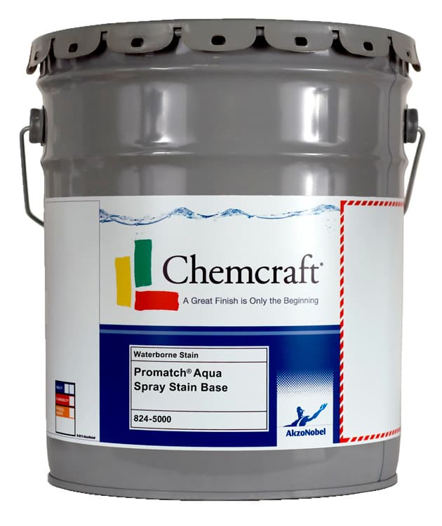 Promatch Aqua Waterborne Spray Stain, 5 Gallon