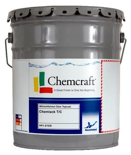 Chemlack Topcoat, Satin-Gloss, 5 Gallon