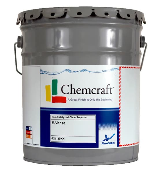 E-Var 80 Topcoats Clear - Chemcraft 421-8090-D5PRS